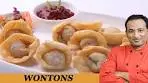 Chinese Fried Vegetable Wontons - Veg Dumpling