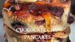 CHOCOLATE CHIP PANCAKES Recipe: The Fluffiest and ...