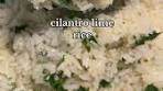 cilantro lime rice 😋🌿🍋‍🟩🍚 a weekly staple! ingredients: - oil - 2 ...