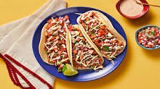 Classic Beef Tacos with Restaurant-Style Salsa and Chipotle Lime Crema