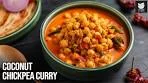 Coconut Chickpea Curry | How to Make South Indian Style ...