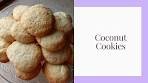 Coconut Cookies | Ricette Americane