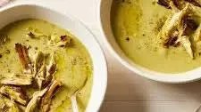 Creamy Artichoke & Green Chile Soup