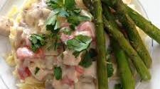 Creamy Chicken Fettuccine Alfredo