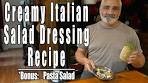 Creamy Italian Salad Dressing Recipe