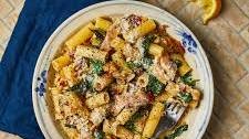 Creamy Smoked Mackerel Tortiglioni With Chilli & Lemon