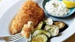 Crispy Fish with Lemon-Dill Sauce Recipe