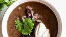 Cuban Black Bean Soup (Sopa de Frijol Negro)