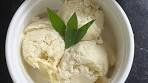 Custard Apple and Coconut Cream Ice cream