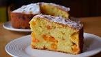 Delicious and quick apricot cake with almonds! Easy recipe ...