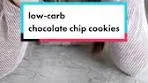 Delicious Low-Carb Monk Fruit Chocolate Chip Cookies Recipe