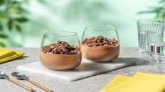 Dreamy Chocolate Mousse Serves 2 | with Crunchy Cocoa Clusters