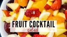 Easy Fruit Cocktail Salad