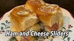 Easy Ham and Cheese Sliders with Homemade Poppyseed ...