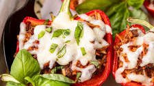 Easy Italian Stuffed Peppers