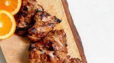 Easy Orange Juice Chicken Marinade (Grilled Orange Chicken Thighs)