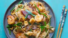 Easy Singapore Char Kway Teow (Healthier version - No Lard)
