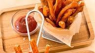 Extra Crispy Sweet Potato Fries
