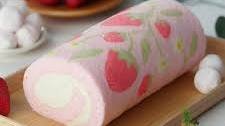 Fancy Pattern Cake Roll without the Cracks