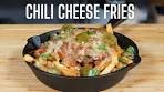 FRITES AU CHILI ET AU FROMAGE -- CHILI CHEESE FRIES ...