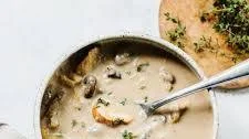 From-Scratch Cream of Mushroom Soup