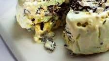 Frozen After Eight Eton Mess Cake