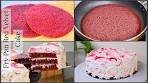 Fry Pan Red Velvet Rose Cake|| Red Velvet Pan Cake ...