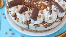Galaxy Caramel Cheesecake