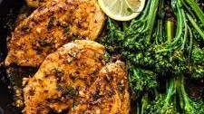 Garlic Butter Chicken and Broccoli (20 Minutes!)