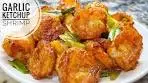 Garlic Ketchup Shrimp | Juicy And Crispy Shrimp Recipe ...