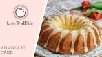 German Egg Liqueur Cake | Advocaat Cake | Eierlikörkuchen