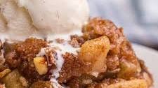 Gingersnap Apple Crisp Recipe