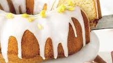 Glazed Olive Oil Lemon Bundt Cake