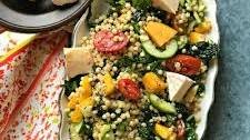 Gluten Free Jowar Salad with Mango and Kale