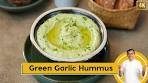 Green Garlic Hummus | लहसुनी हमस | Winter ka Tadka | Winter ...