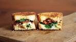 Grilled Feta Cheese & Spinach Sandwich | Easy, Quick and ...