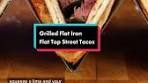 Grilled Flat Iron Flat Top Street Tacos @Certified Piedmontese ...