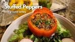 Ground Turkey Stuffed Peppers Recipe | Healthy Lunch/Dinner