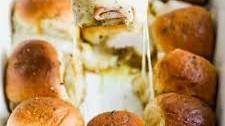 Ham and Swiss Sliders