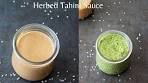 Herbed Tahini Sauce | Tahini sauce | Homemade Tahini sauce