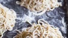 Homemade Alkaline Noodles/Ramen Noodles (Jian Shui Mian)