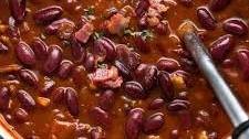 Homemade Baked Beans with Bacon (Southern)
