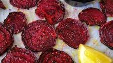 Homemade Crispy Air fryer Beet Chips