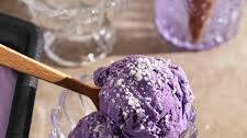 Homemade No-Churn Ube Ice Cream
