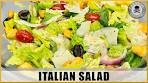 How to Make an Italian Salad | Homemade Vinaigrette ...