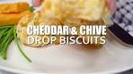 How to make: Cheddar & Chive Drop Biscuits