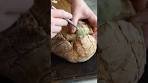 How To Make Cheese Stuffed Bread #shorts