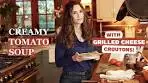 How to Make Creamy Tomato Soup with Grilled Cheese ...