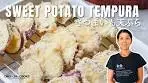 How to Make Crispy & Tasty Japanese Sweet Potato Tempura