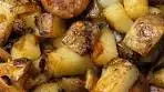 I know it's still cooking but this sausage and potato skillet is a ...